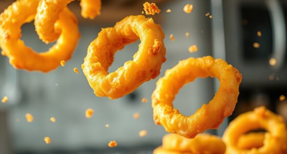 prevent battered food displacement