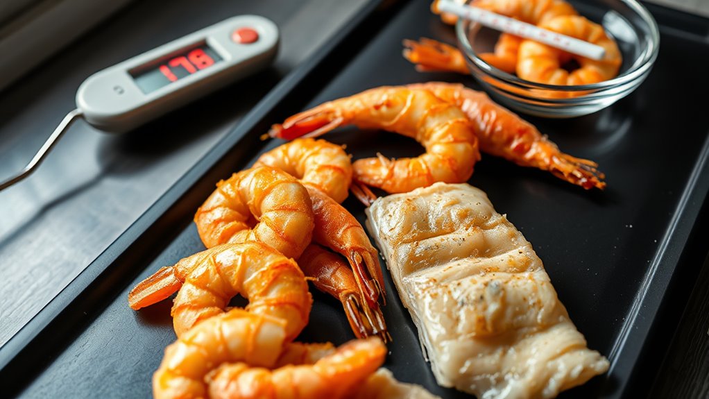 safe and proper seafood cooking