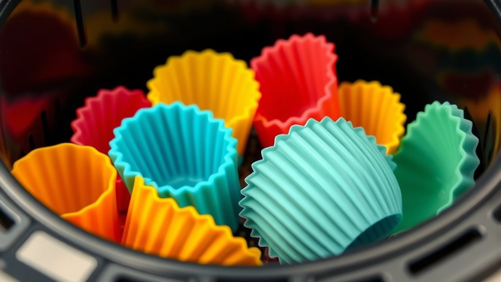 silicone cookware for air fryer