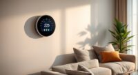 smart thermostats with learning