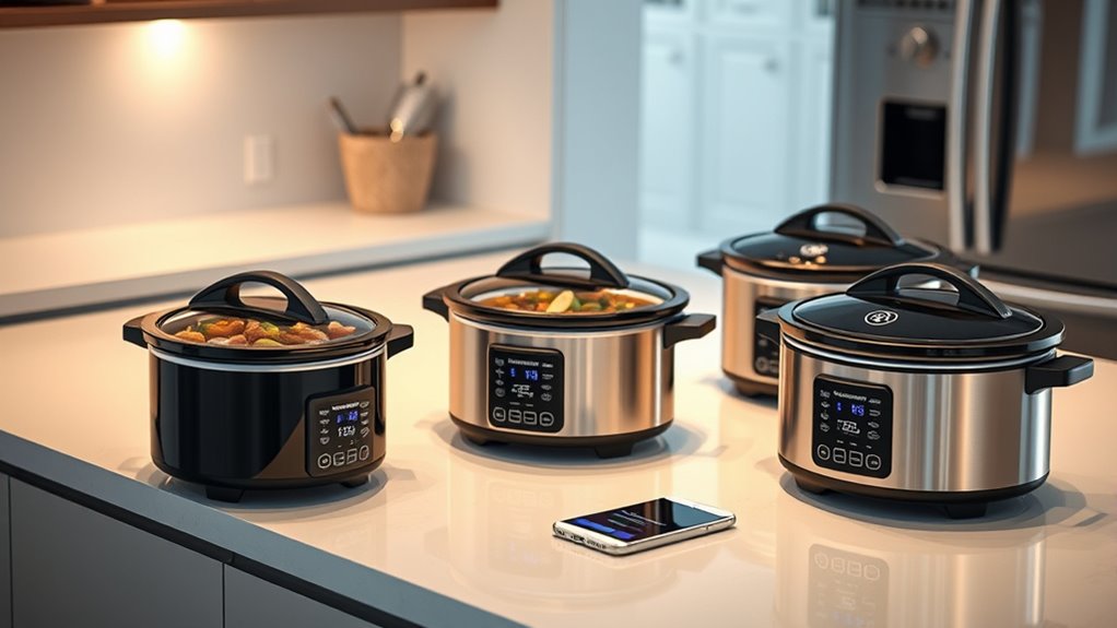 smart wifi enabled slow cookers