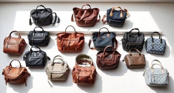 stylish functional diaper bags