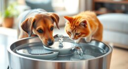 top automatic pet water fountains