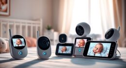 top camera baby monitors
