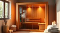 top home sauna kit options