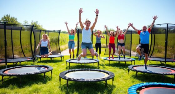 top premium fitness trampolines