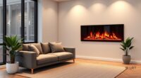 top ventless electric fireplaces