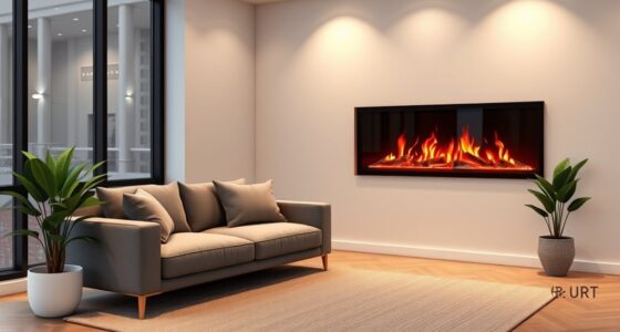 top ventless electric fireplaces