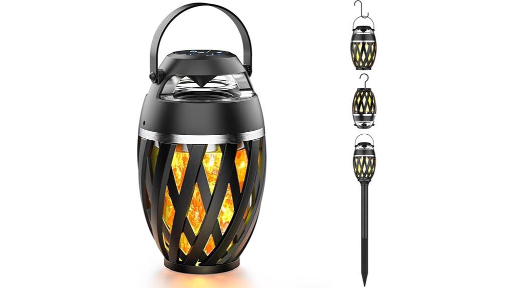 christmas bluetooth speaker with led