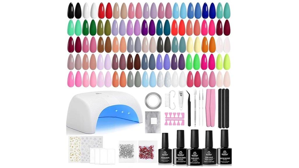 complete 80 piece gel set
