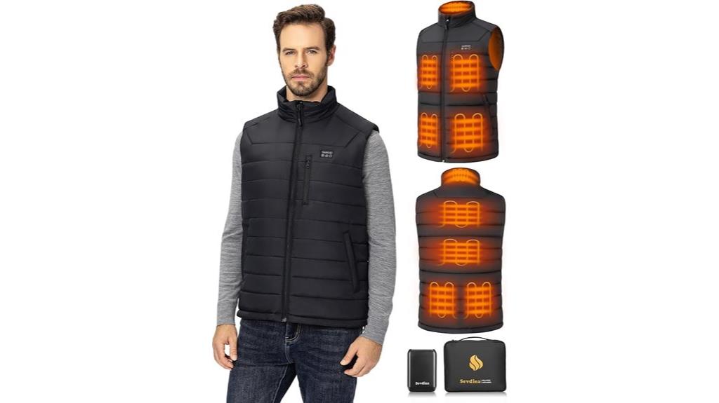 heated men s vest