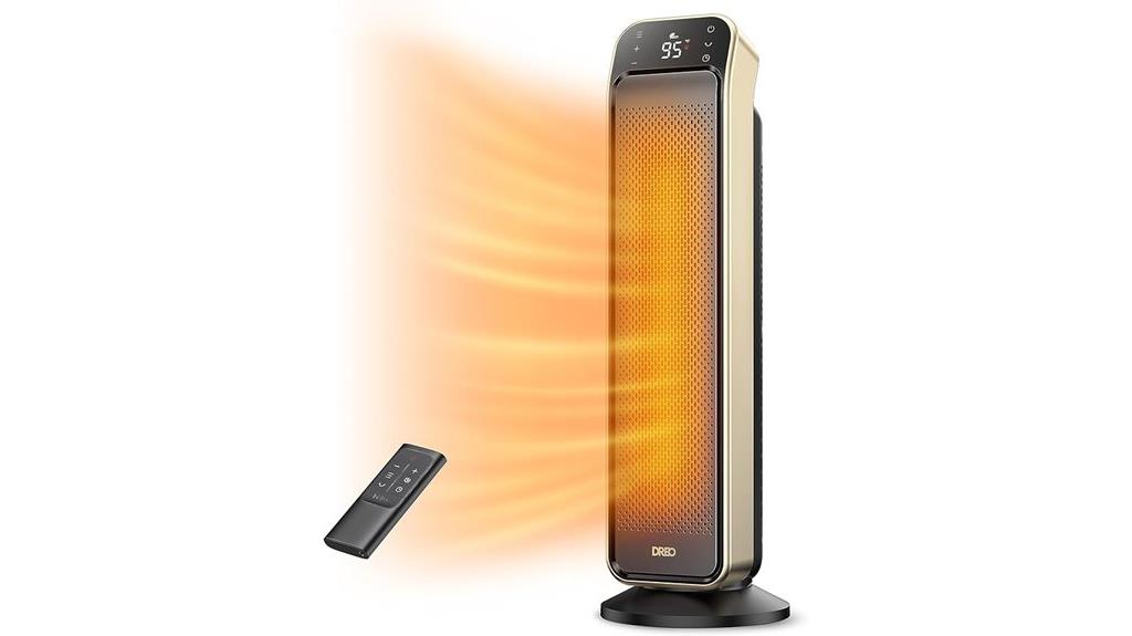 indoor heater with remote