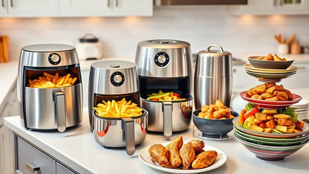 large family air fryer options