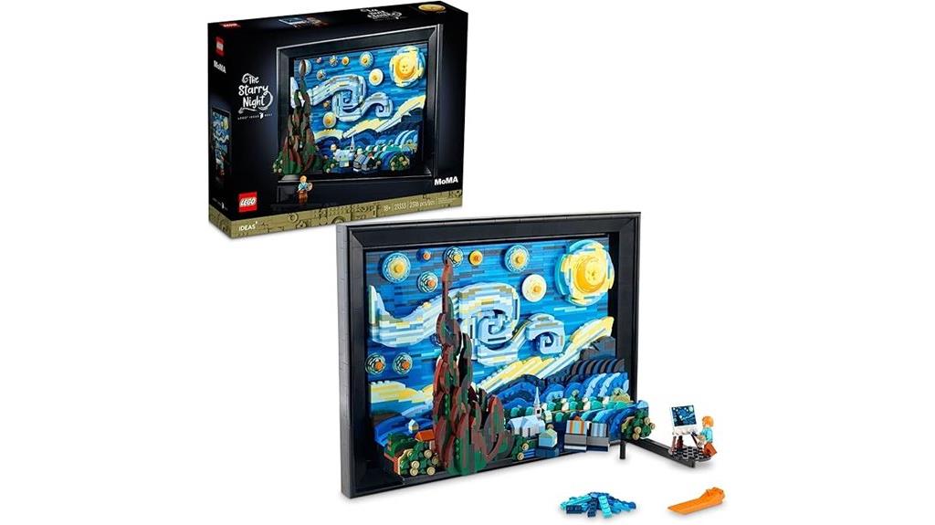 lego van gogh art