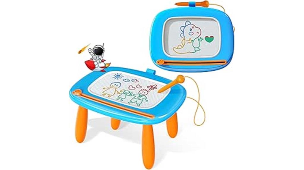 magnetic toddler drawing board