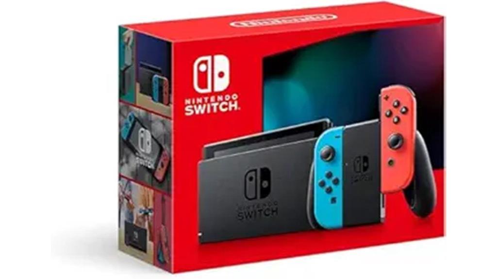 neon blue red joy cons
