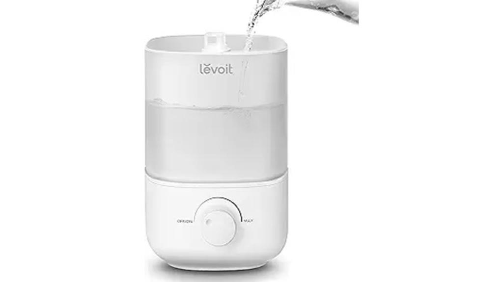 quiet top fill humidifier