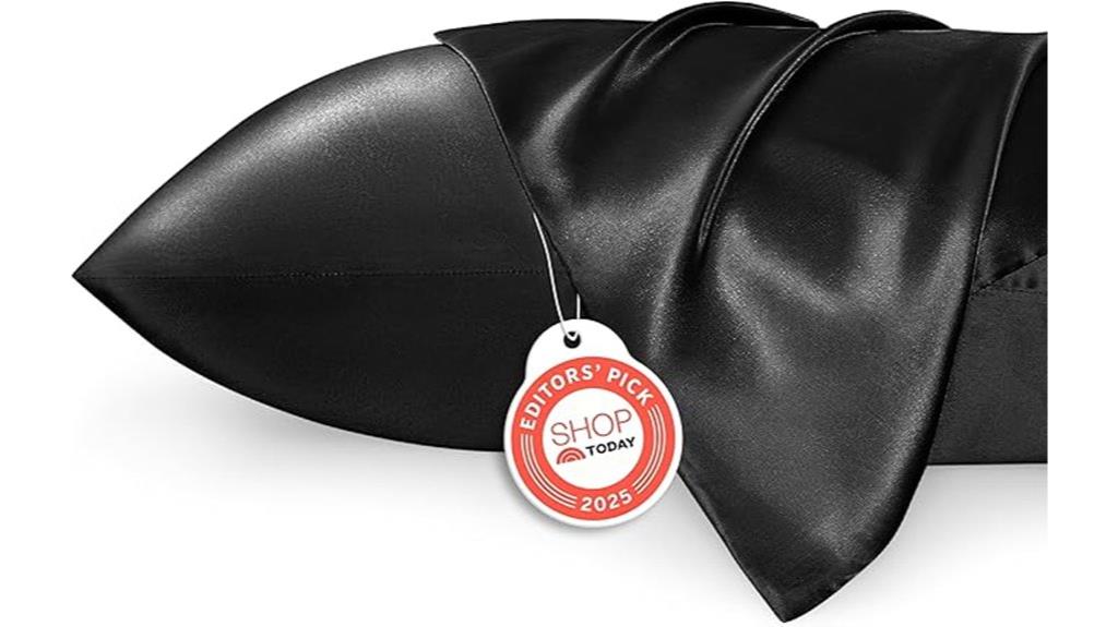 satin pillowcase set queen