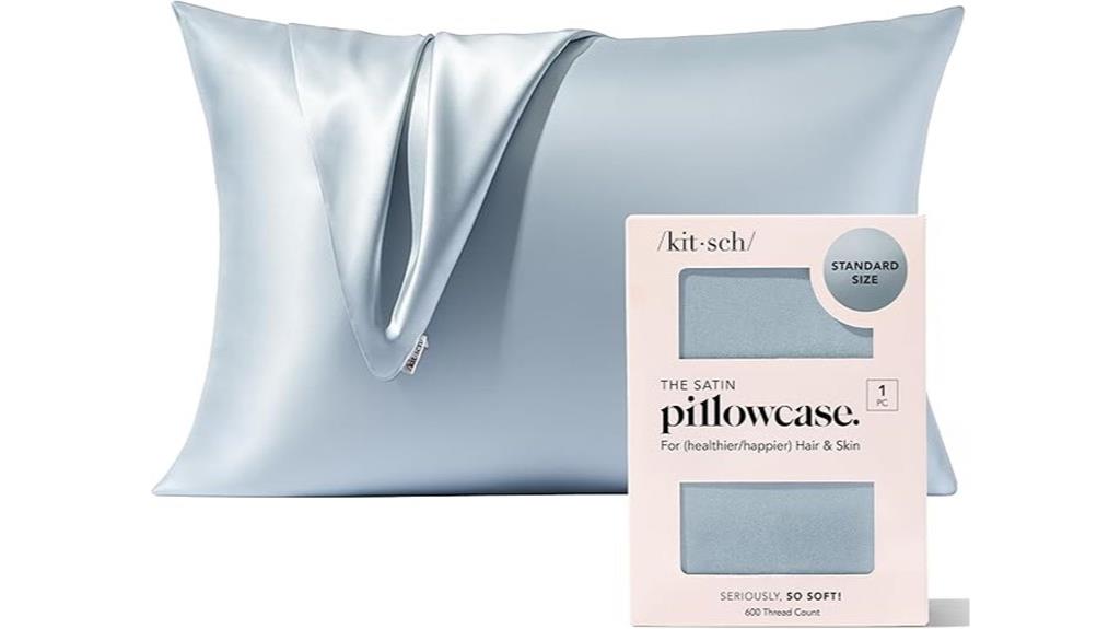satin queen size pillowcase