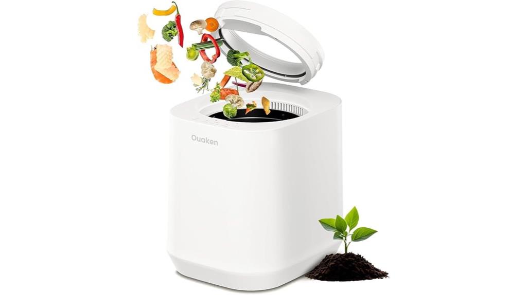 silent odorless kitchen composter