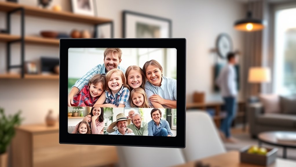 top email enabled digital frames