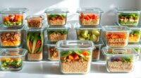 top glass meal prep containers