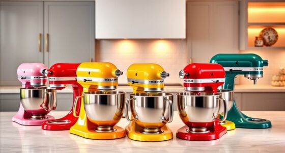 vibrant kitchenaid mixer colors