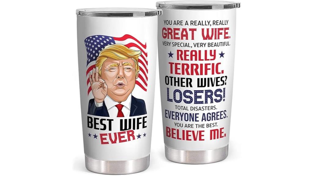 wedding anniversary gift tumbler