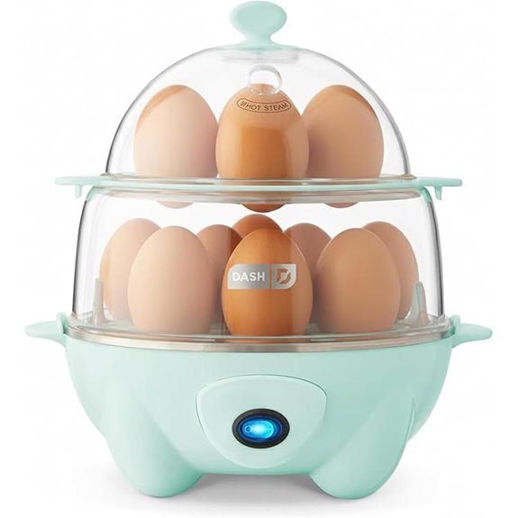 Dash Egg Cooker - 12 Eggs Steamer & Poacher