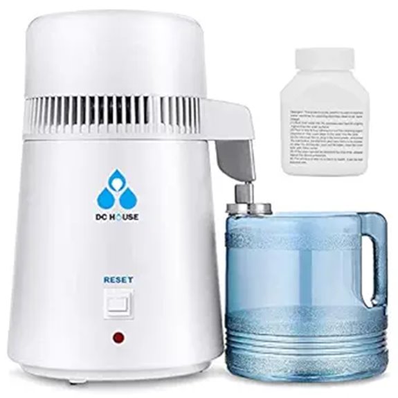DC HOUSE 1 Gallon Water Distiller Machine
