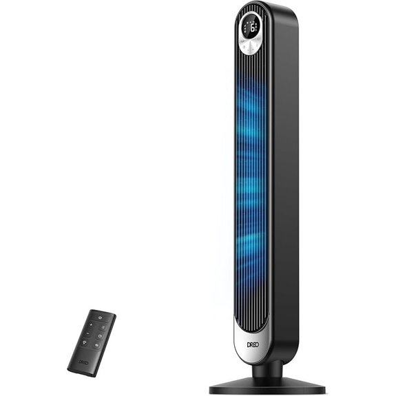 Dreo Tower Fan 42 Inch Remote 6 Speeds Quiet