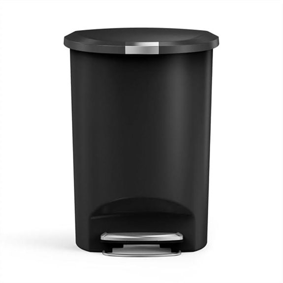 Simplehuman 50L Semi-Round Kitchen Trash Can