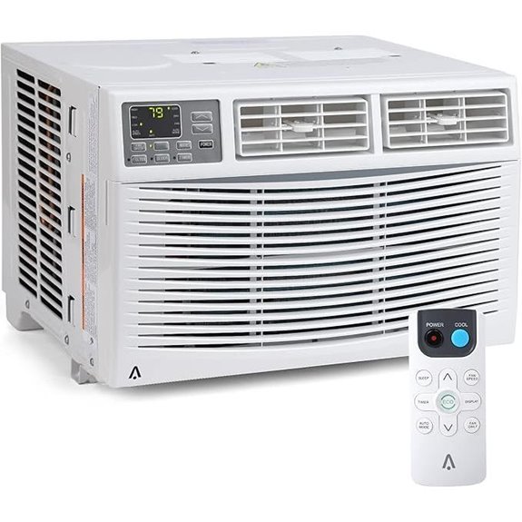 8,000 BTU Smart Window Air Conditioner