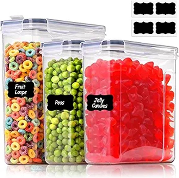 ComSaf Airtight Food Storage Containers (Set of 2)