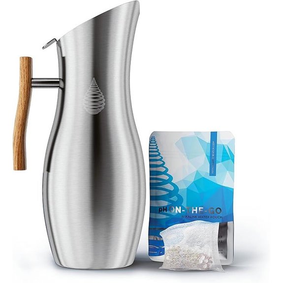 Invigorated Water pH Vitality Alkaline Water Pitcher