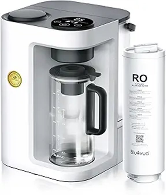 Bluevua RO100ROPOT-Lite Reverse Osmosis Water Filter
