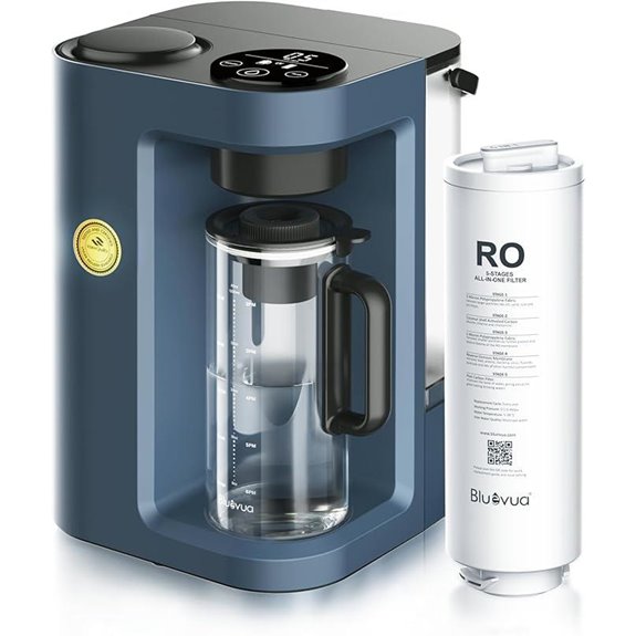 Bluevua RO100ROPOT-Lite Countertop Water Filter System