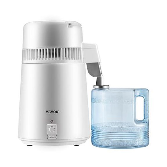 VEVOR Water Distiller 1.1 Gal Countertop BPA-Free