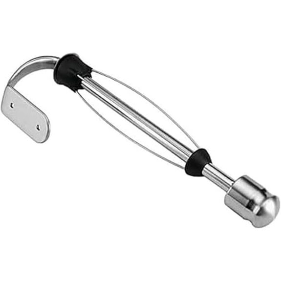 Kamenstein Wall-Mount Paper Towel Holder Brushed Silver