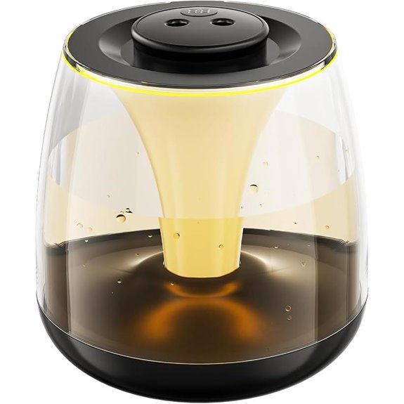 Bedroom Humidifier with 7-Color Light and Long-Lasting Mist