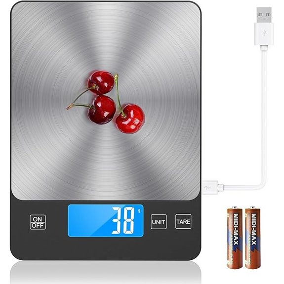 NASA-Grade 33lb Digital Kitchen Scale