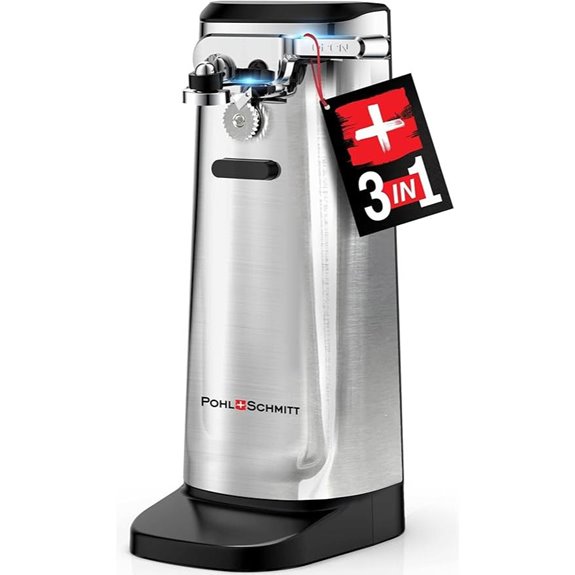 POHL SCHMITT Electric Can Opener Knife & Bottle Opener