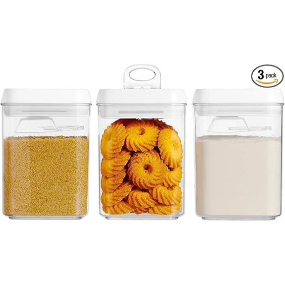 Felli Flip Tite Storage Canister with Spoon