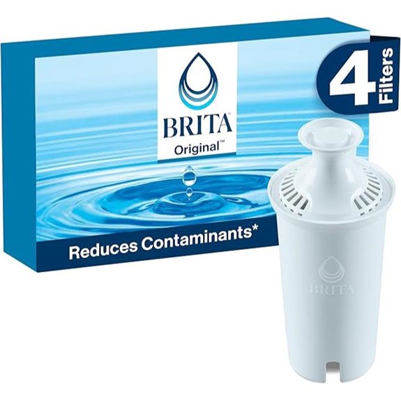 Brita Water Filter for Pitchers & Dispensers (4-Pack)