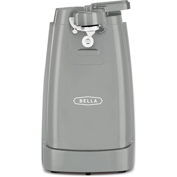 Bella Electric Can Opener & Knife Sharpener Gray