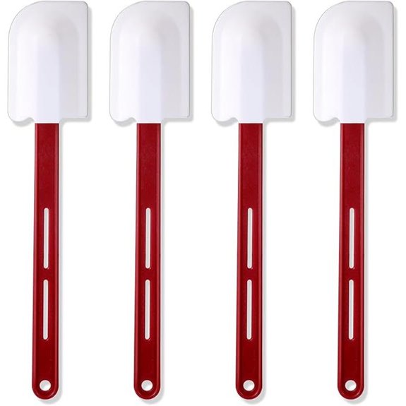 Norme 4-Pack Heat-Resistant Silicone Spatulas