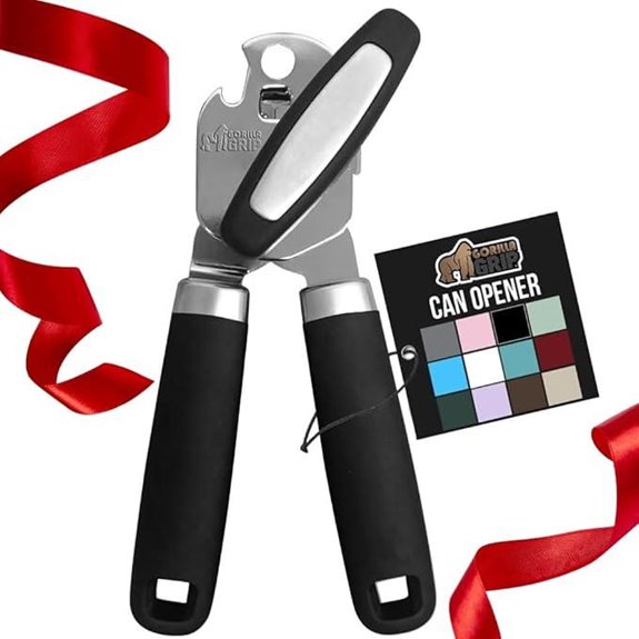 Gorilla Grip Heavy Duty Can Opener with Bottle Openers