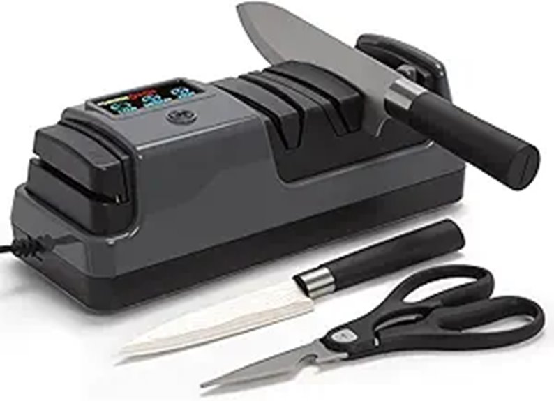 Professional 3-Stage Electric Knife Sharpener