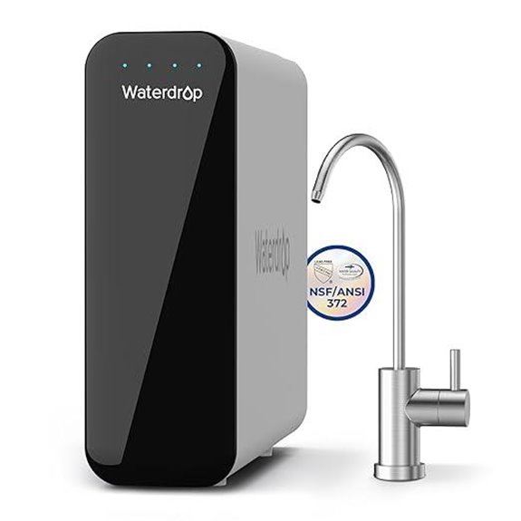 Waterdrop TSU 0.01 Micron Under Sink Water Filter System