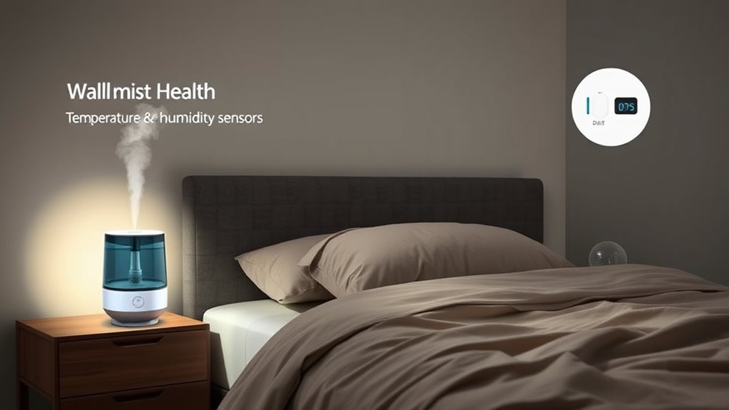 humidifier features for bedrooms